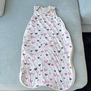 Woolino Ecolino Heart Print Sleep Sack